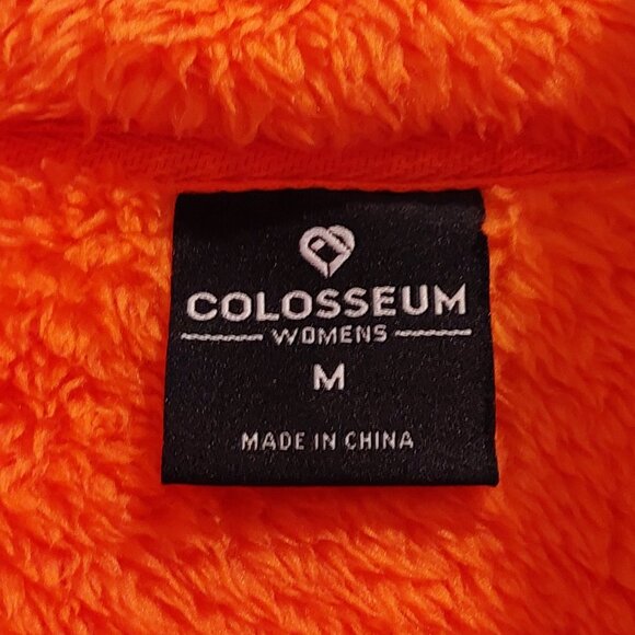 Clemson Tigers Colosseum Pullover Half-Snap Sherpa Jacket Size M - Picture 7 of 12